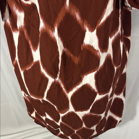 Corey Lynn Calter Giraffe Anthropology Tunic Dress Size Medium - Picture 8 of 9